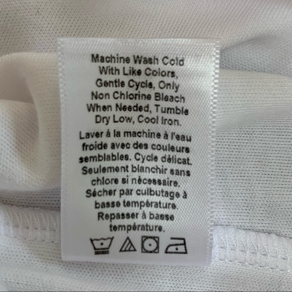 NWT Coldwater Creek White Turtleneck Sz PM - Picture 14 of 14